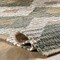 Nuloom Hand Braided Marla Denim And Jute Diamonds Area Rug 4ft x 6ft ASDR02D-406 - alternate 7